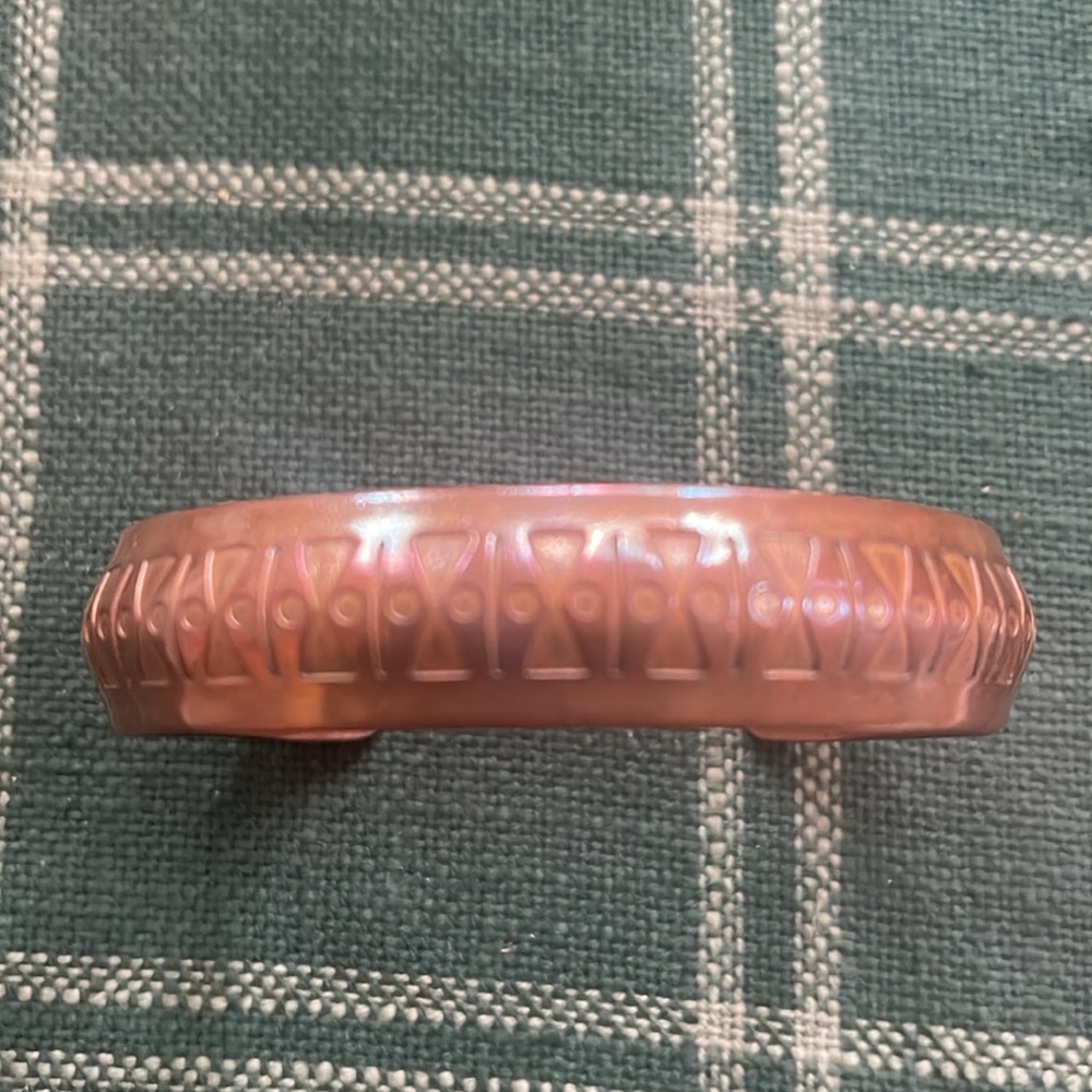 Adjustable Genuine Copper Bangle - image 2